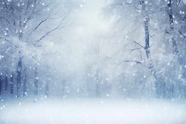 snow texture background and text space