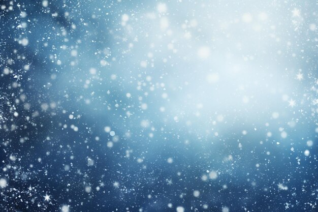 Snow texture background and text space