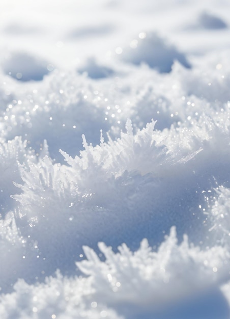 写真 雪の質感の背景