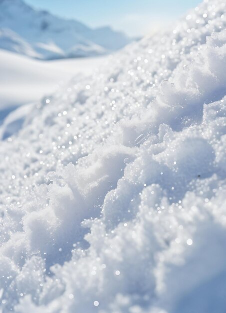 Фото Фоновая текстура снега