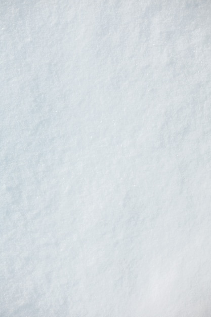 Struttura della neve, primo piano, vista dall'alto. copia spazio