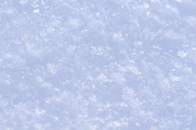 写真 青いトーンの雪のテクスチャ雪の自然冬の背景