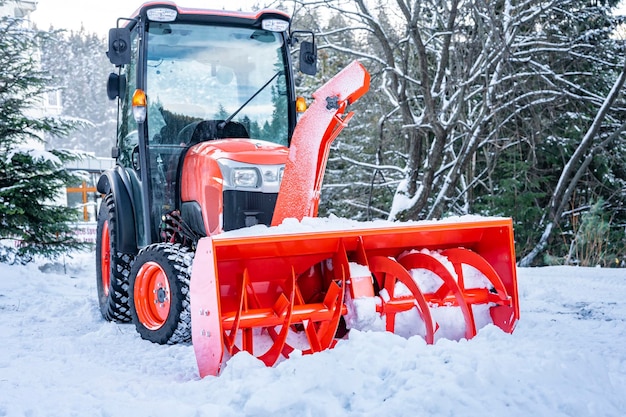 A snow thrower is the best assistant for snow removal in the winter