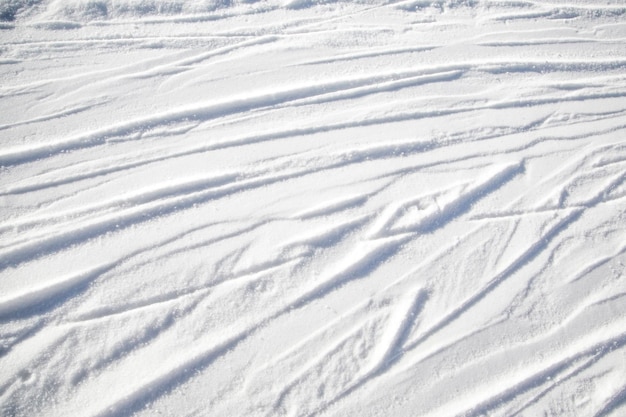 Foto pista di neve