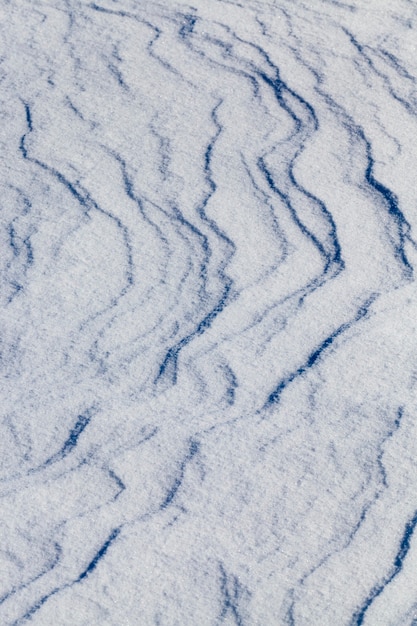 冬の雪