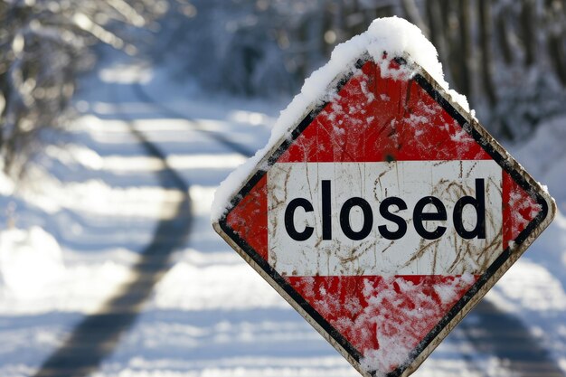 Snowbound Street Closure