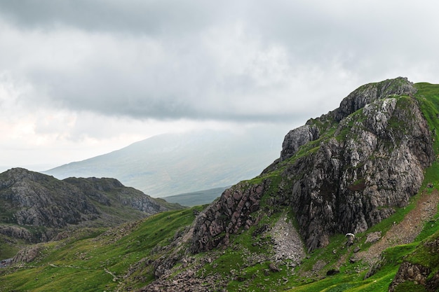 Snowdonia national park in noord-wales, vk