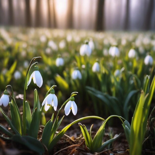 snowdrops