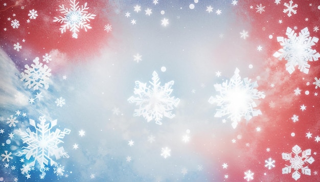 雪花の背景 クリスマスと新年の背景画像
