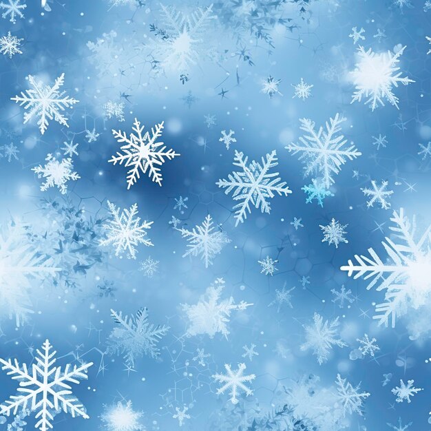 Photo snowflake background