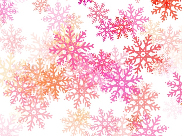 Snowflake Christmas frame Illustration Background