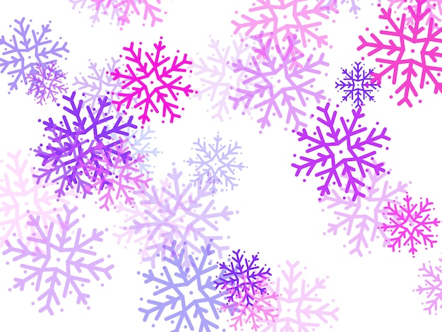 Snowflake Christmas frame Illustration Background