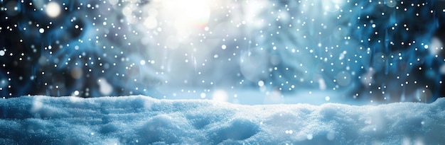 A snowflake rests in a snowcovered field under a cloudy sky