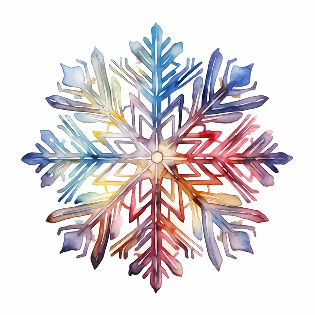 a snowflake that is made of snowflakes.