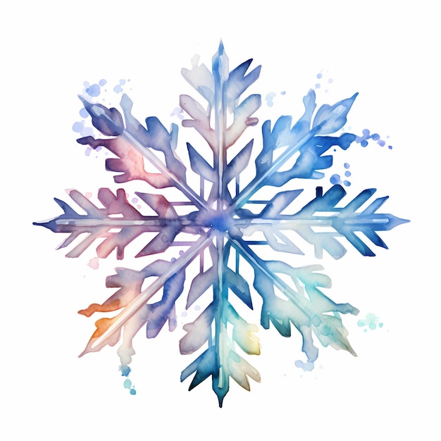 a snowflake that is made of snowflakes.