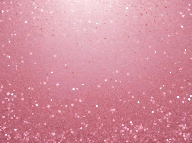 雪花がピンクの背景に落ちている