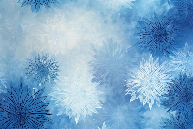 雪の結晶は冬の季節の象徴です。