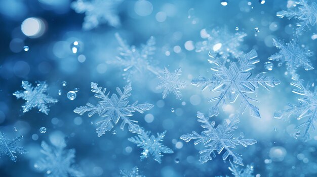 Snowflakes background white snowflakes blue snowflakes snowflake backdrop