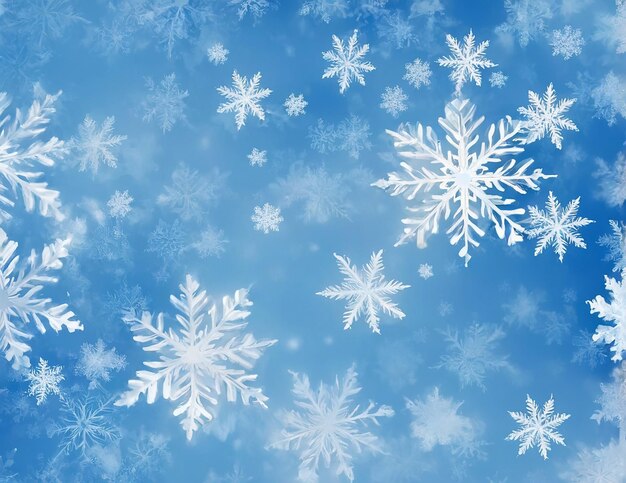 snowflakes background