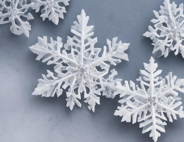 Snowflakes christmas