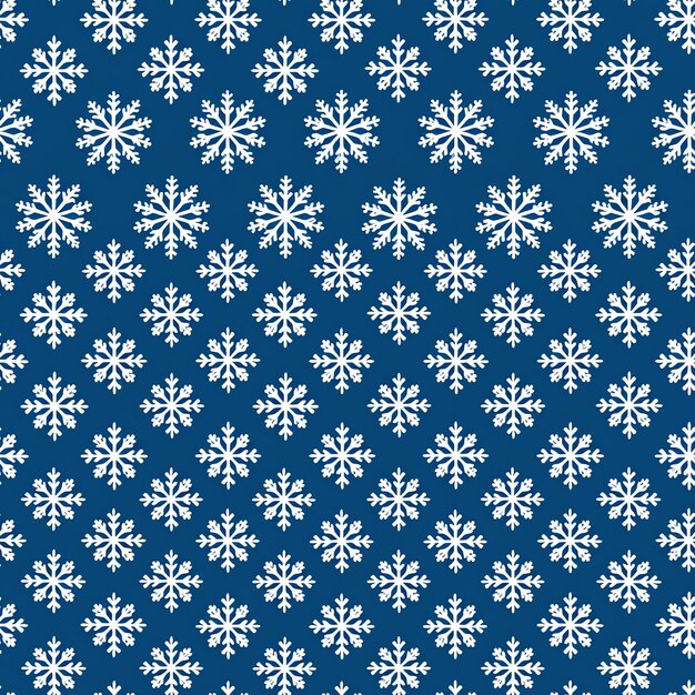 Photo snowflakes pattern background