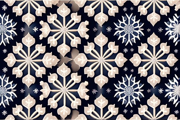 雪花のパターン