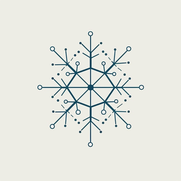 Photo a snowflorer icon with a snowflorer symbol generative ai