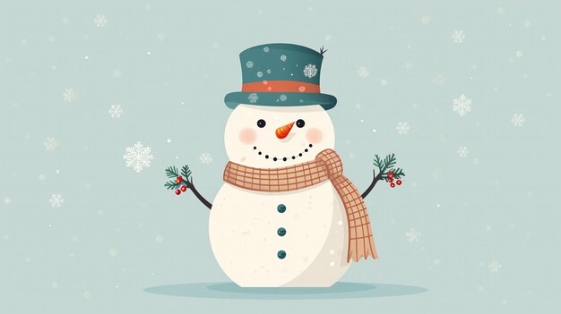 snowman wallpaper