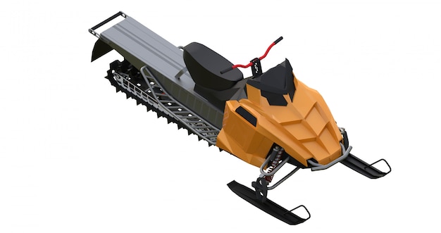 Snowmobile for snowy terrains