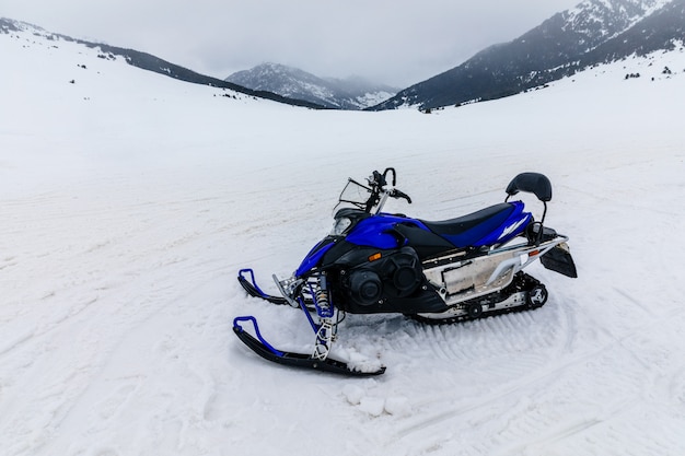 Photo snowmobile