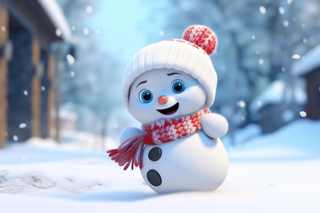 Снежные удовольствия 18 очаровательных снеговиков