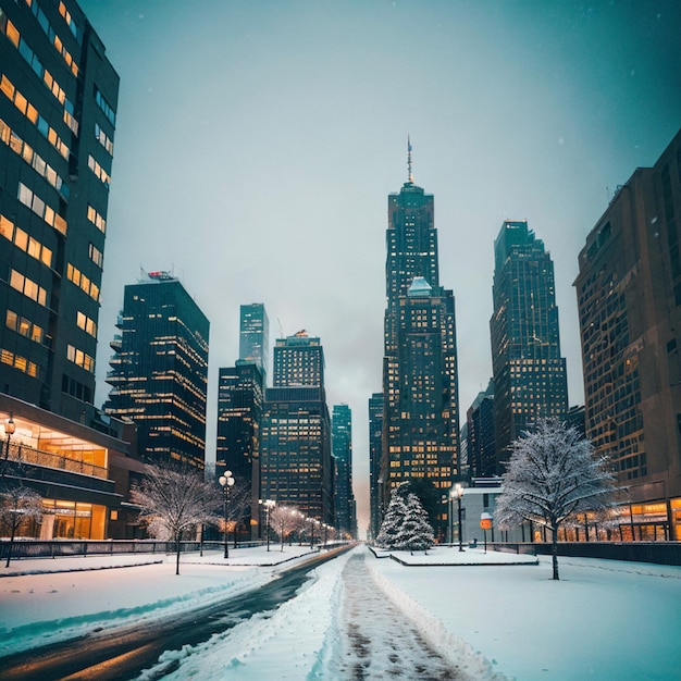 雪の風景