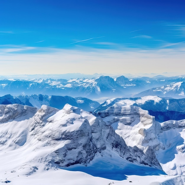 A snowy mountain with the word " t " on it