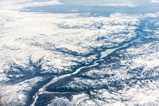 Snowy mountains