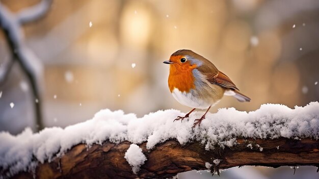 Snowy Robin gezien