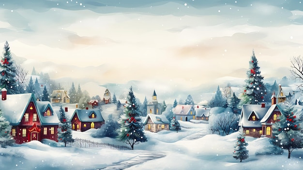 snowy village tree path round background jigsaw puzzle cryptocurrency evokes delight big curtains