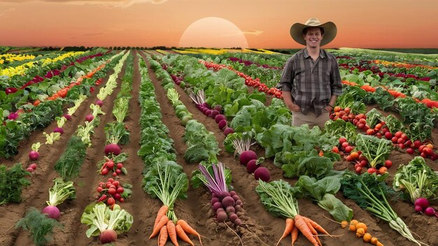 So many vegetables on this field