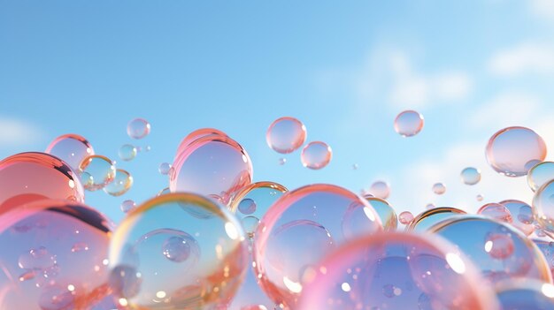 soap bubbles