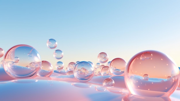 Photo soap bubbles