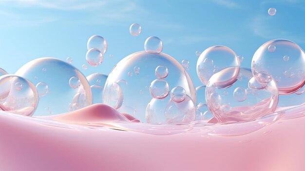 Photo soap bubbles