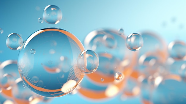 Photo soap bubbles