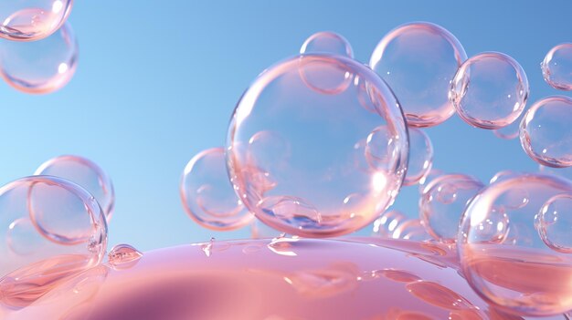 Photo soap bubbles