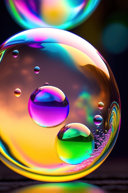 Soap bubbles