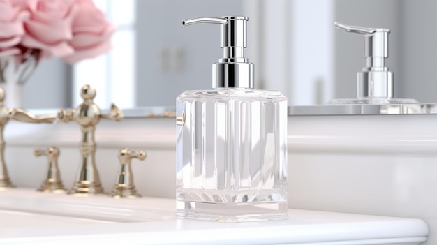 Soap Dispenser on Counter