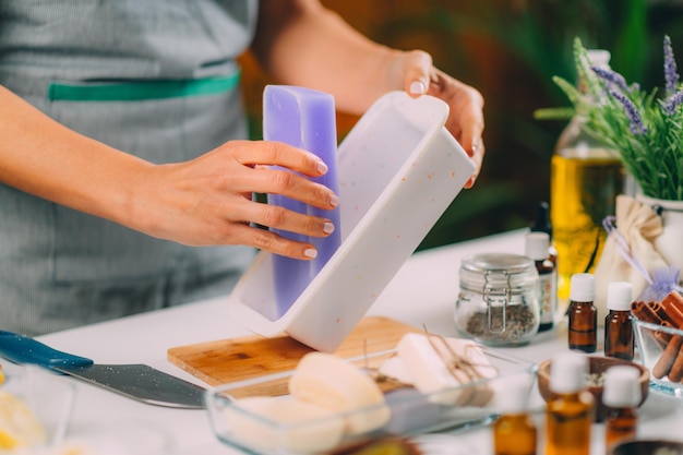 Soap Making Process