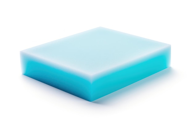 soap on a white background