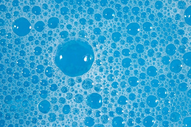 Soapsuds bubbles as background texture