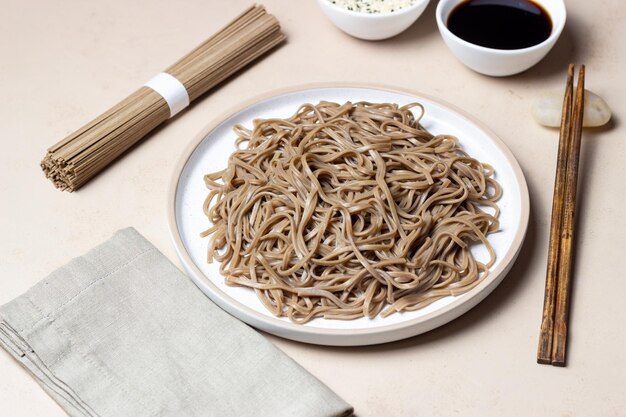 Soba noodles Japanese food Vegetarian food Asian cuisine