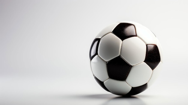 사진 축구 공 3d 렌더링은 텍스트 공간으로 고립되어 광고 광고 브랜드에 사용할 수 있습니다.