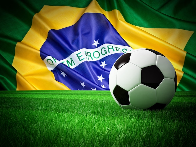 Soccer ball brazil